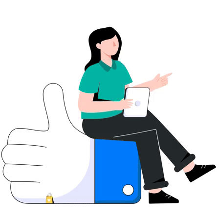 Thumbs up illustration